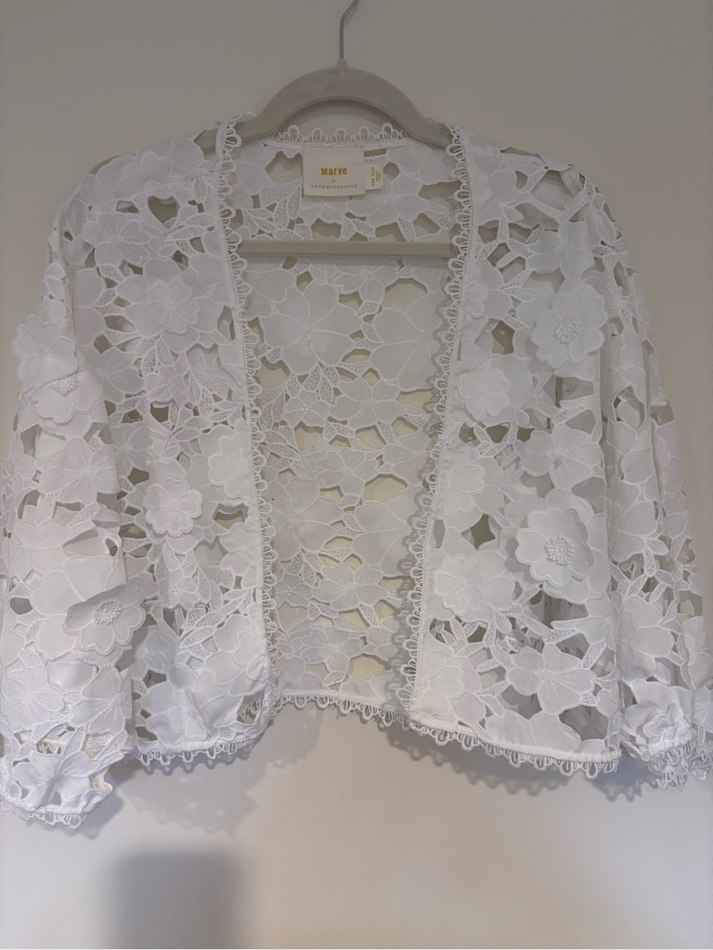 Anthropology - Maeve Appliqué Shrug